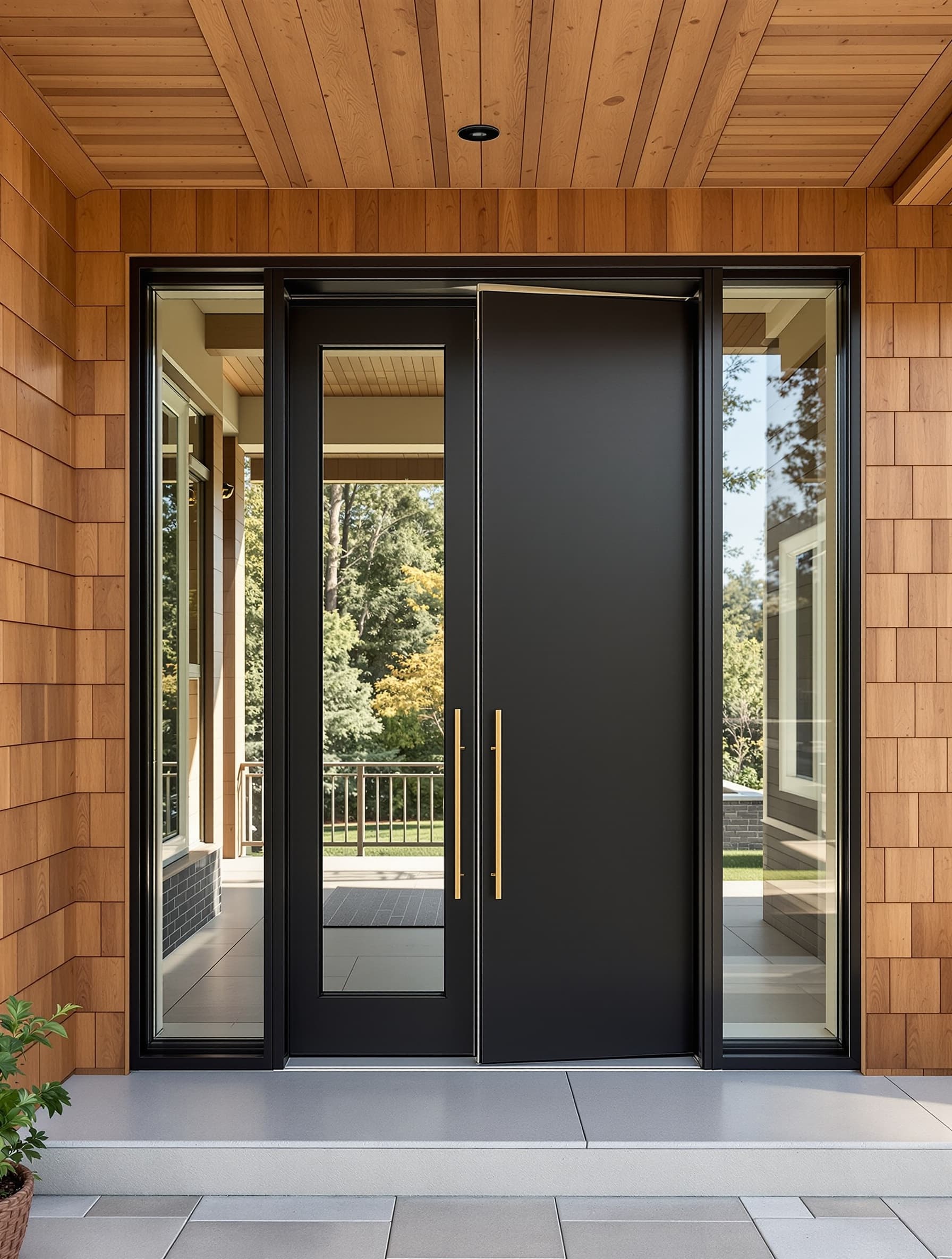 Smooth-Star Steel Entry in Levittown - after