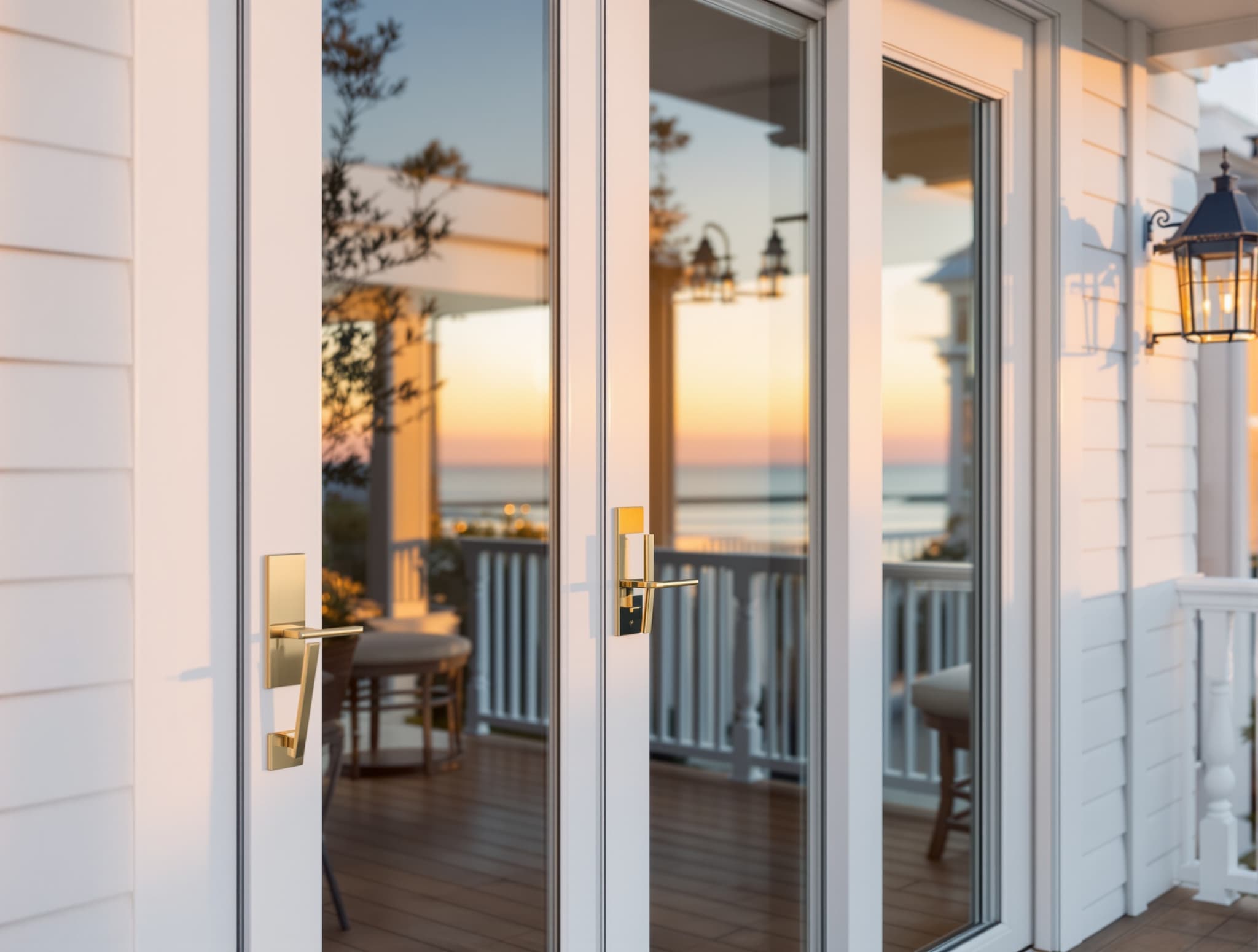 Larson Storm Door in Long Beach - after