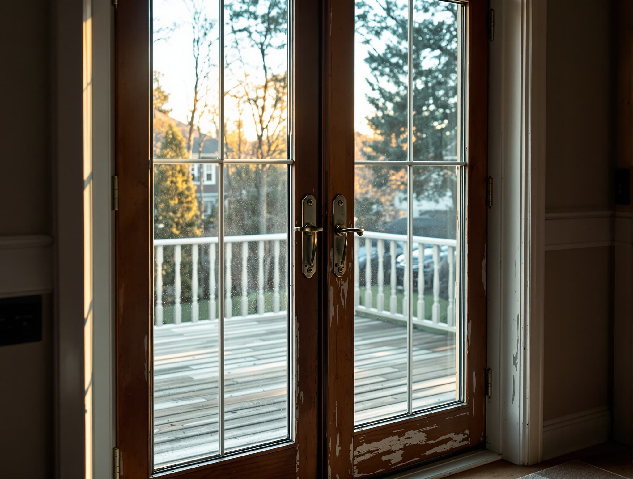 French Doors in Massapequa - before